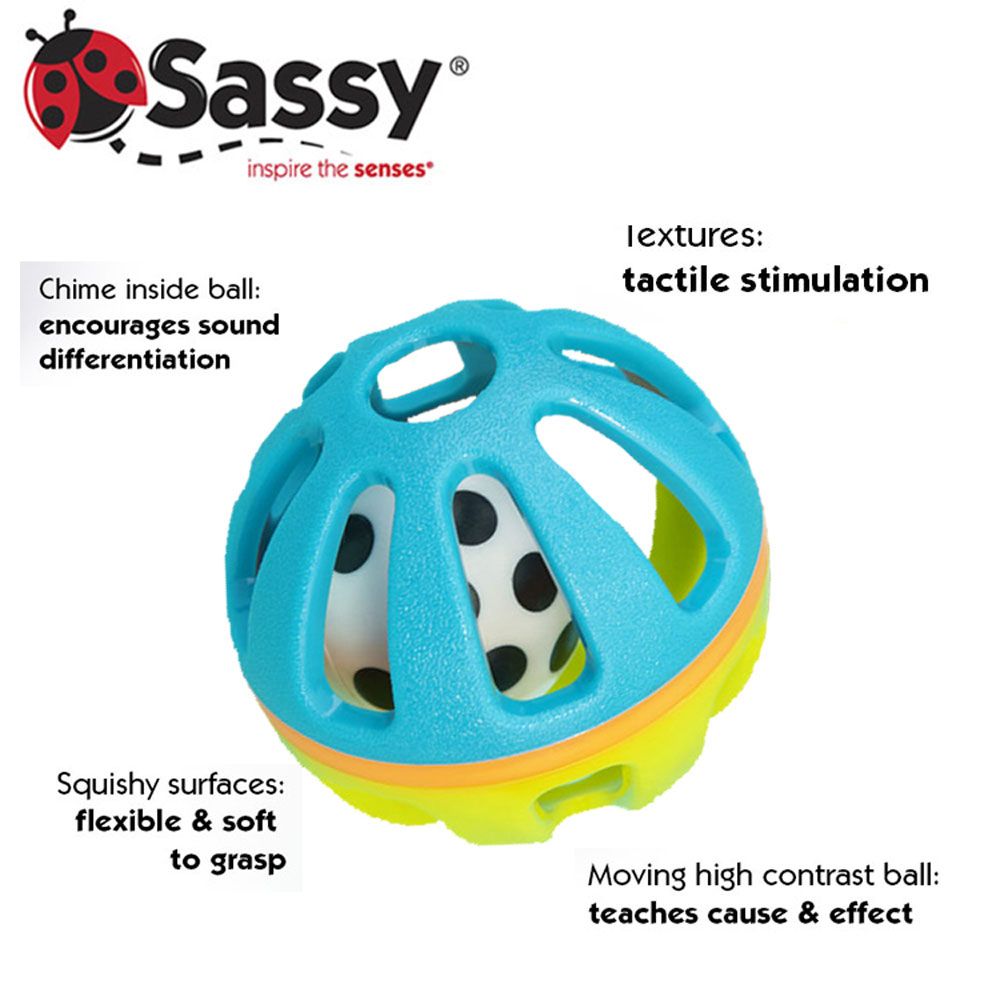 Sassy - Squish & Chime Ball