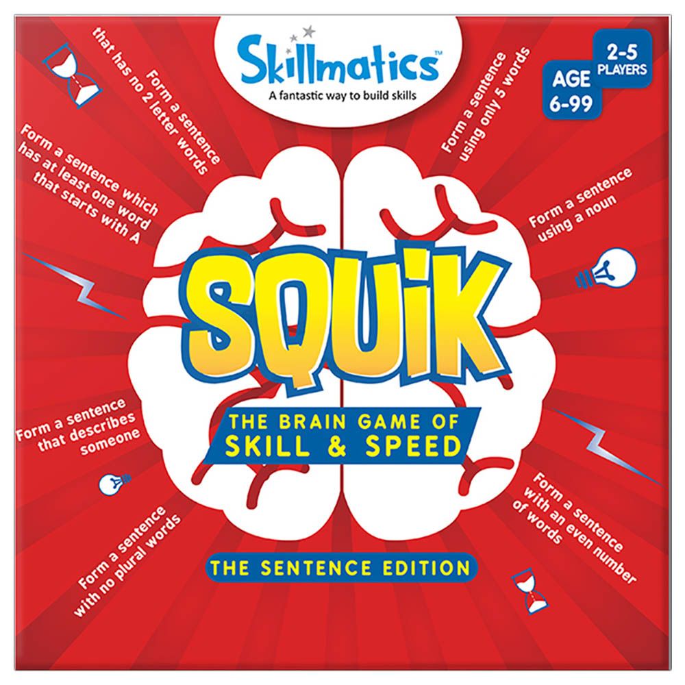 Skillmatics - Squik Sentence & Skillmatic Squik Word Card Game