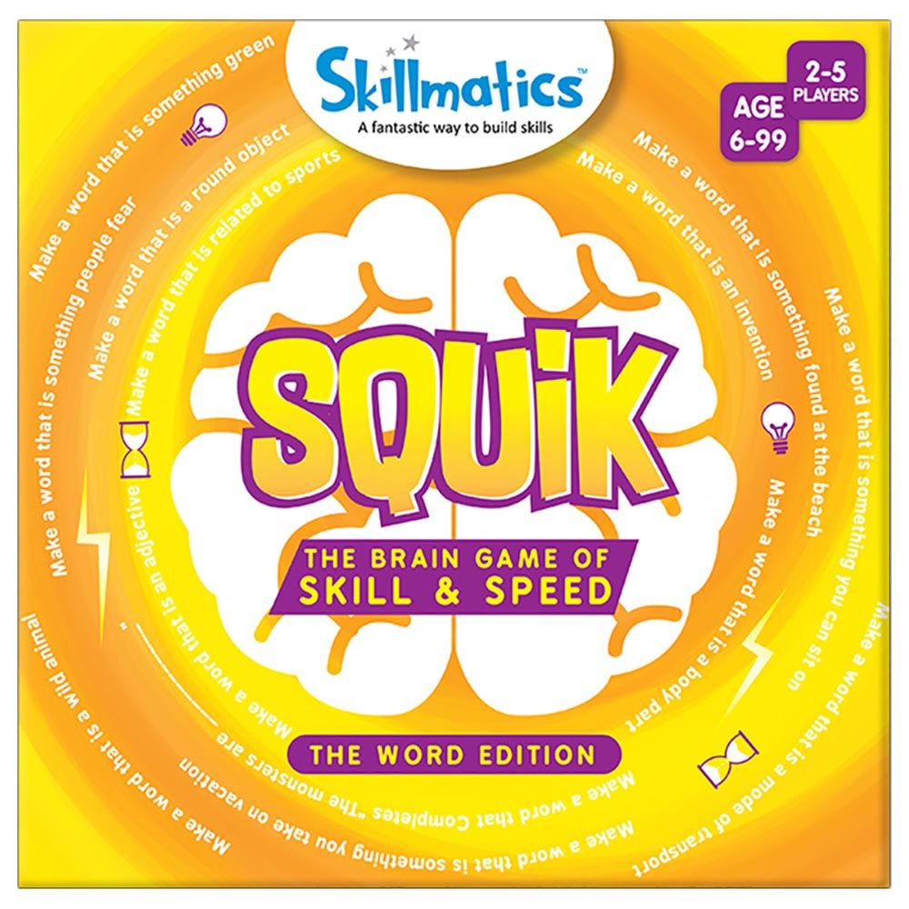 Skillmatics - Squik Sentence & Skillmatic Squik Word Card Game