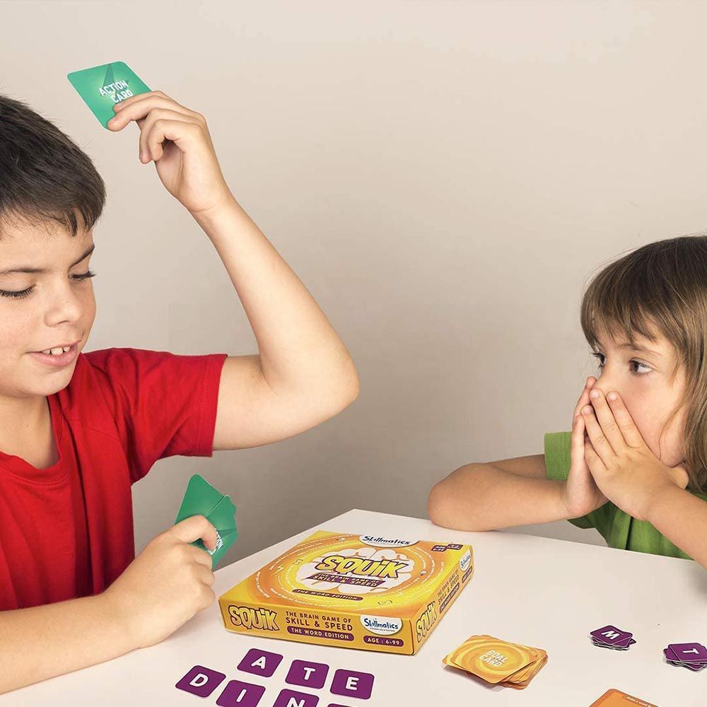 Skillmatics - Squik Sentence & Skillmatic Squik Word Card Game