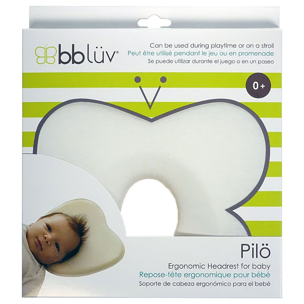 BBLuv - Pilo Ergonomic Head Rest - Ivory