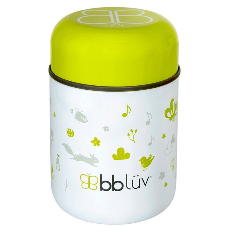 BBLuv - Thermal Food Container With Spoon and Bowl - Lime