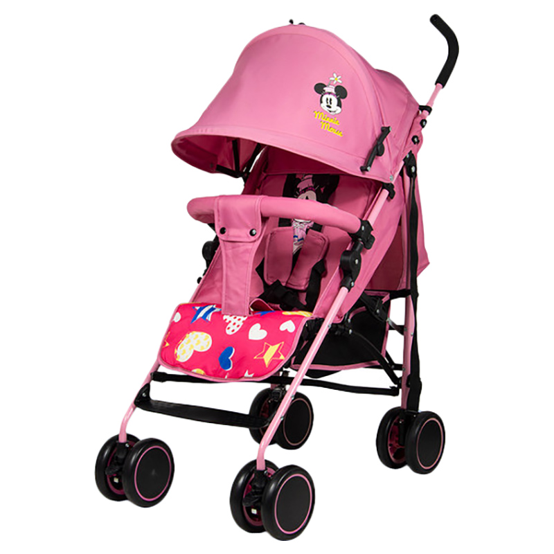 Pink minnie mouse stroller best sale