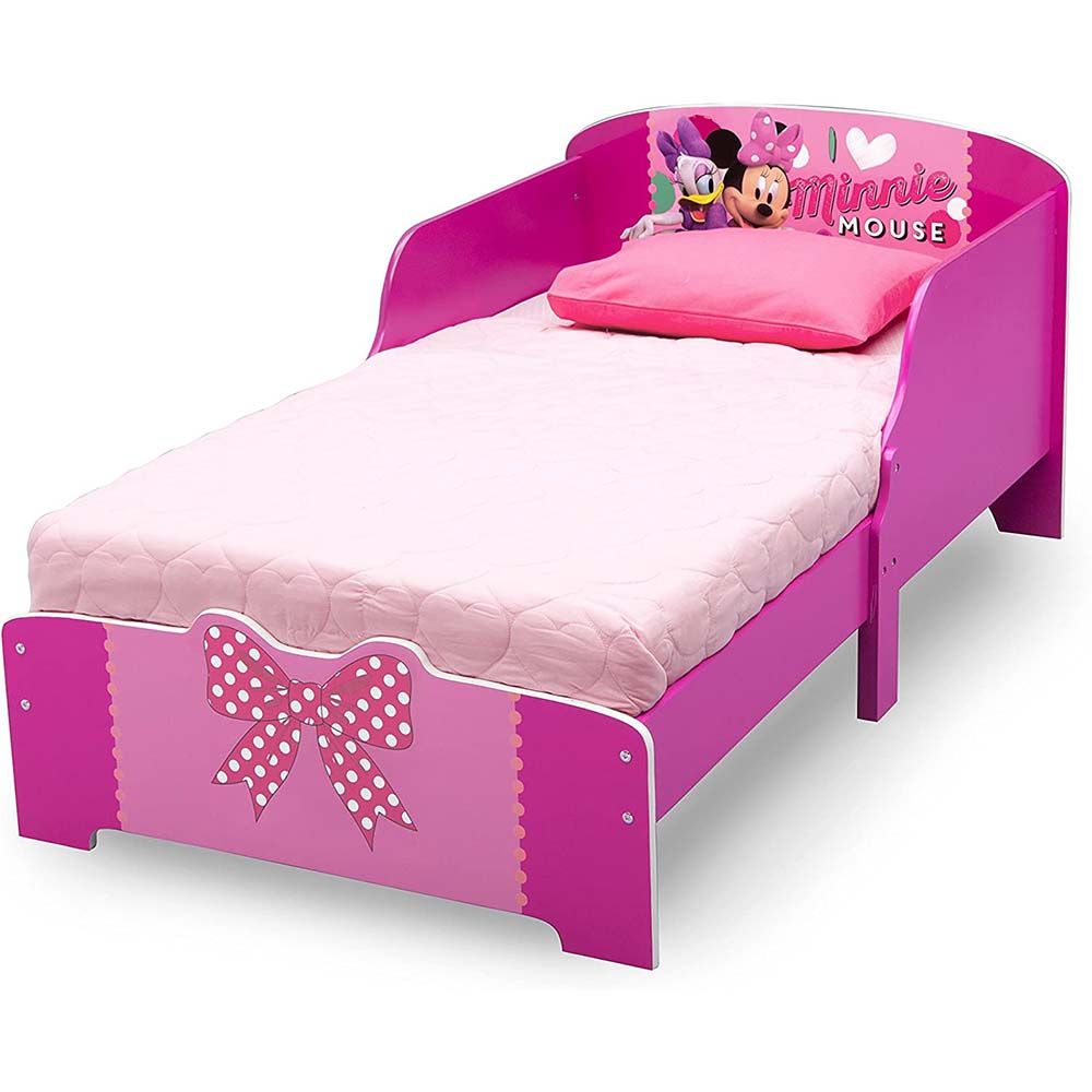 Delta Children - Kids' Wooden Bed - Disney Minnie