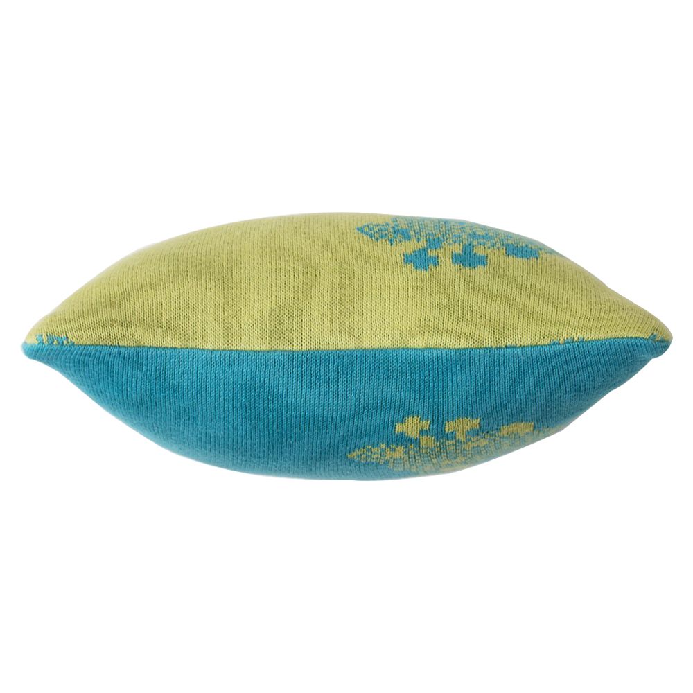 Pluchi - Giraffe Baby Pillows - Green & Blue