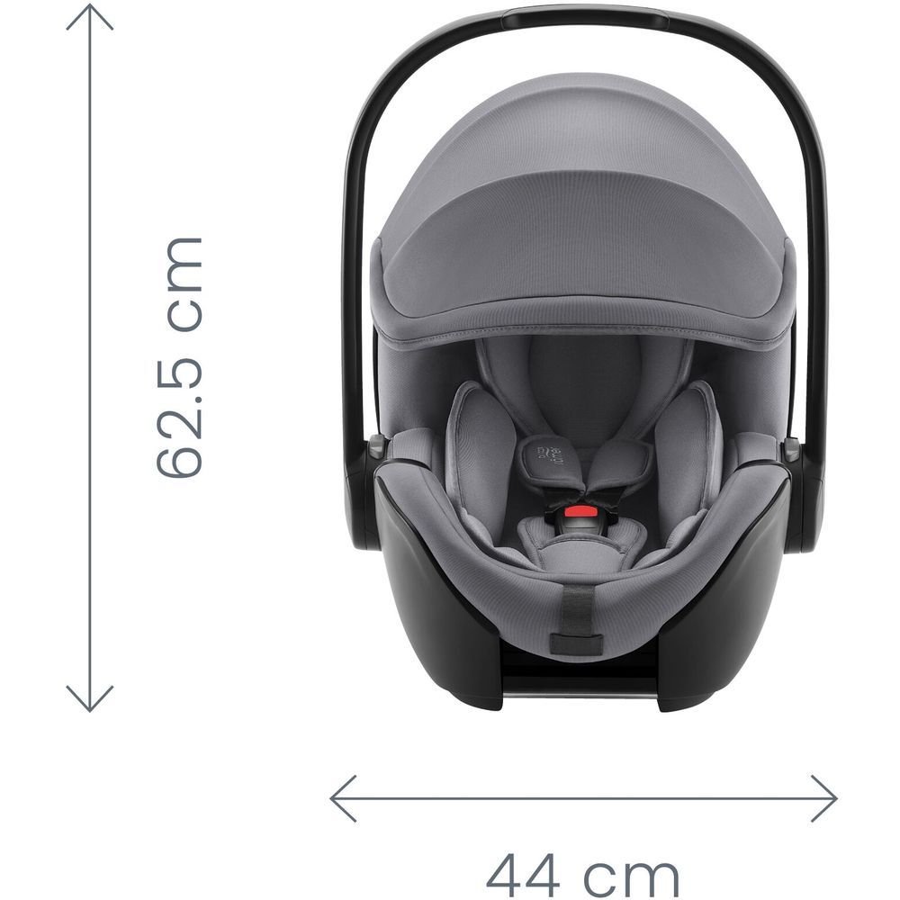 Britax - Baby-safe 5Z Infant Travel Car Seat, Group 0+, Frost Grey