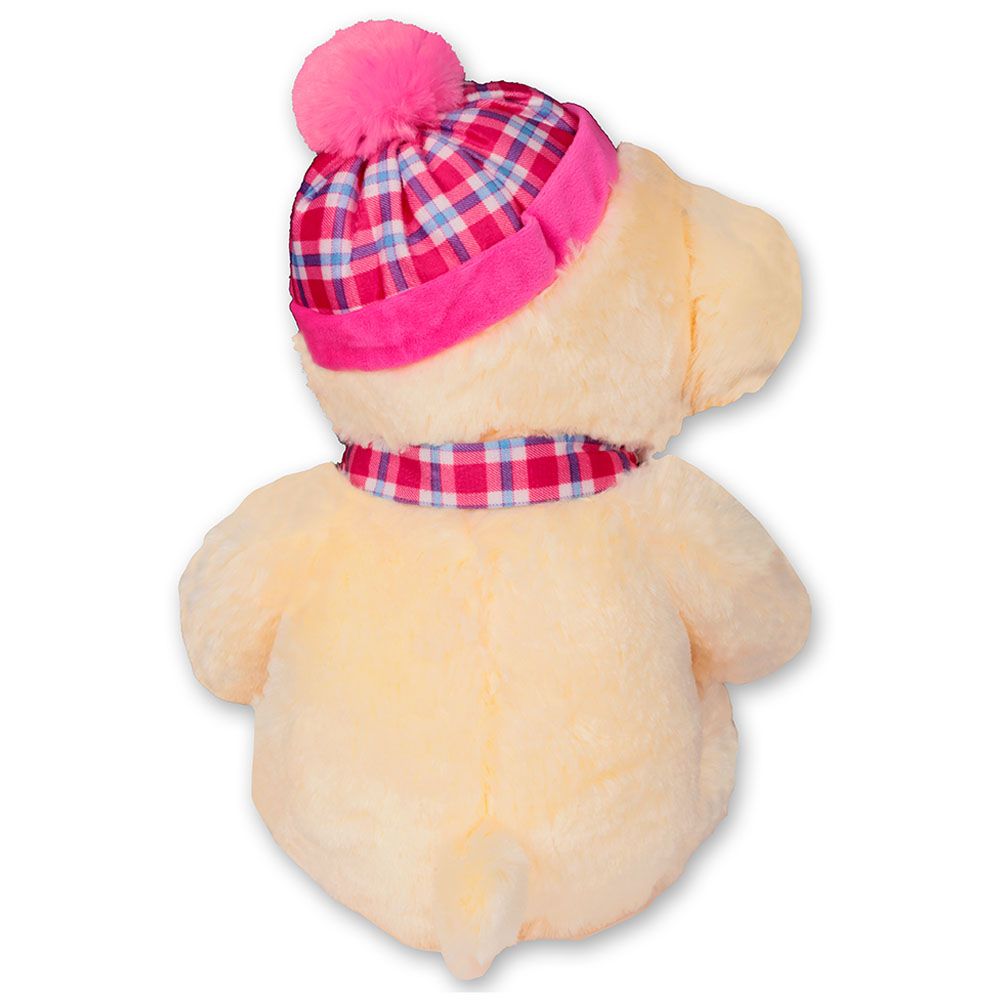 Cuddles - Checks Bear Plush - 14 Inch - Style May Vary