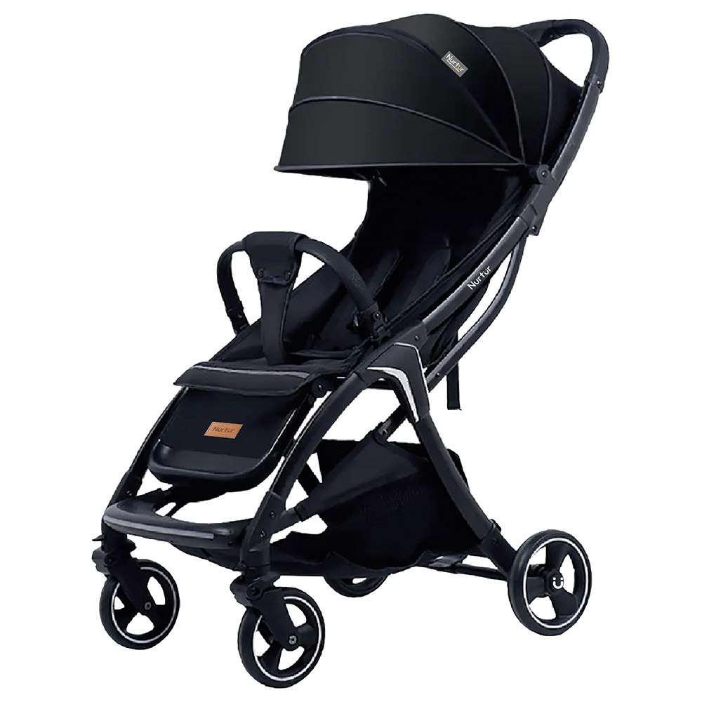 Nurtur Aluminium Alloy Baby Stroller Black Buy at Best Price from Mumzworld Saudi Arabia