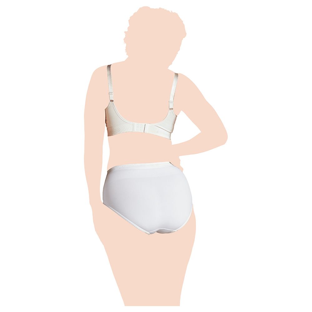 Carriwell - Organic Maternity & Nursing Bra - White