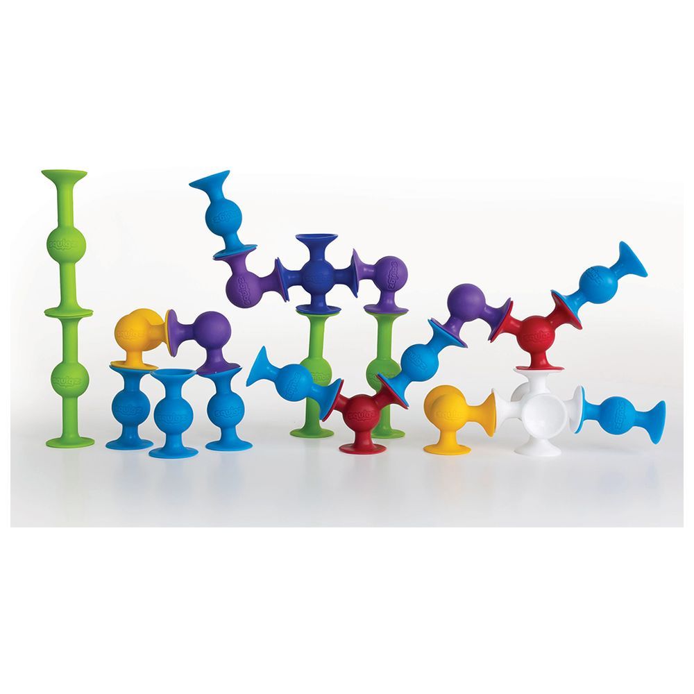 Fat Brain Toys - Squigz Starter Set 22pcs