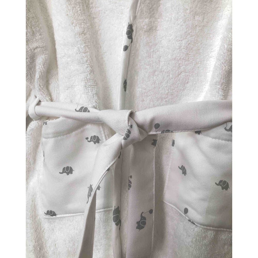 Gloop - Bath Robe - Elephants 