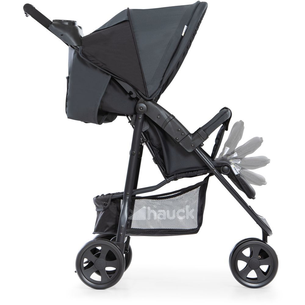 Hauck - Citi Neo II Jogging Stroller - Caviar/Stone