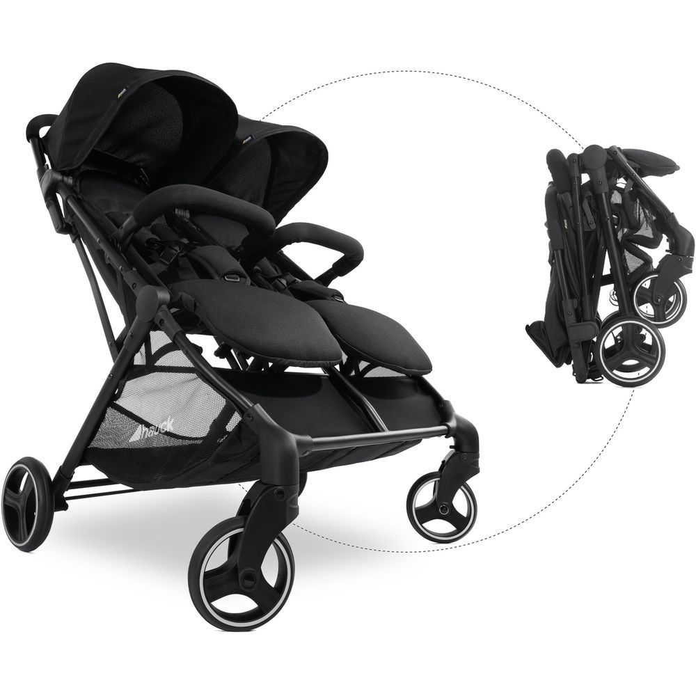 Hauck - Swift X Duo Double Stroller - Black