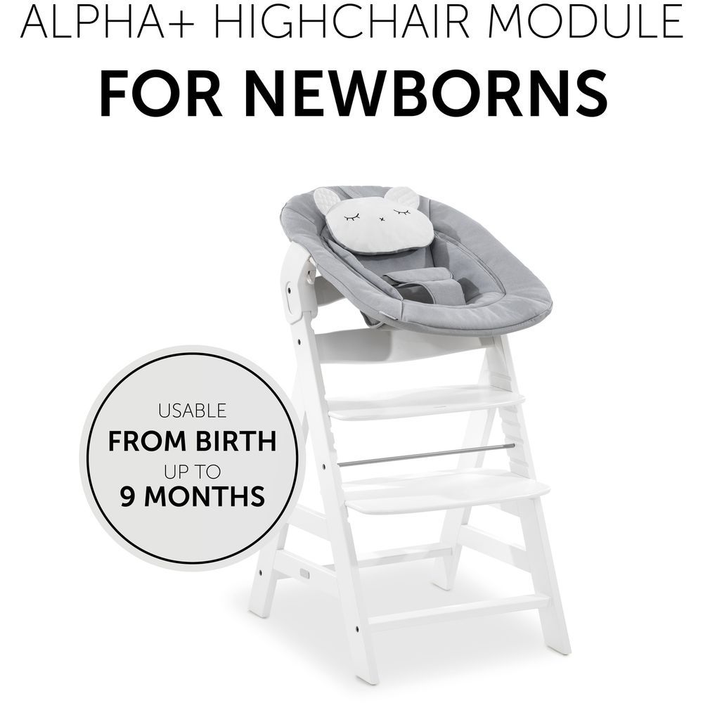 Hauck - 2-in-1 Alpha Bouncer - Light Grey