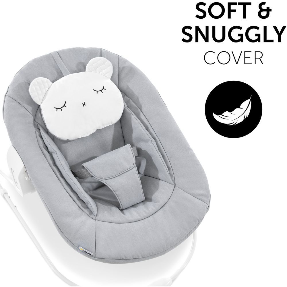 Hauck - 2-in-1 Alpha Bouncer - Light Grey