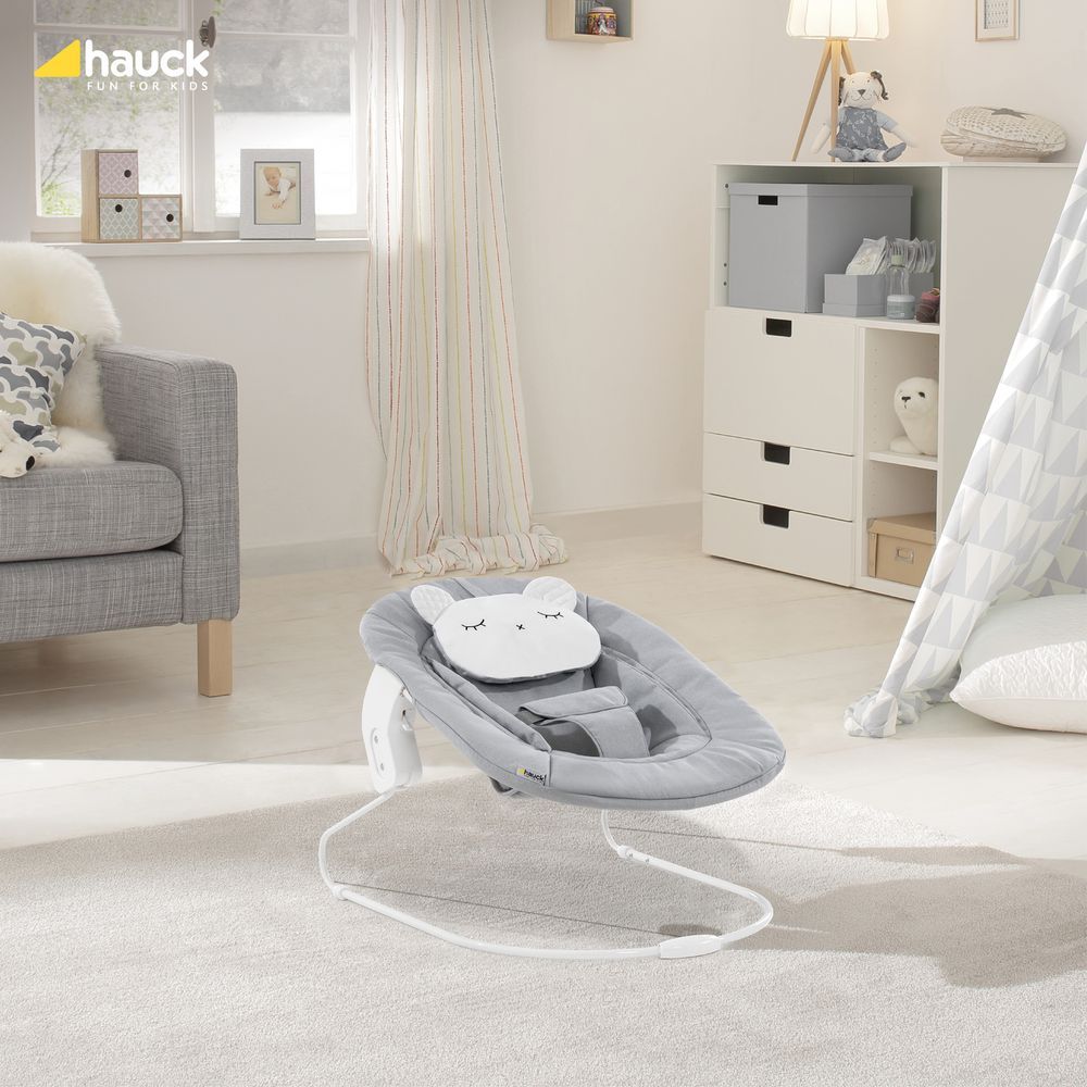 Hauck - 2-in-1 Alpha Bouncer - Light Grey