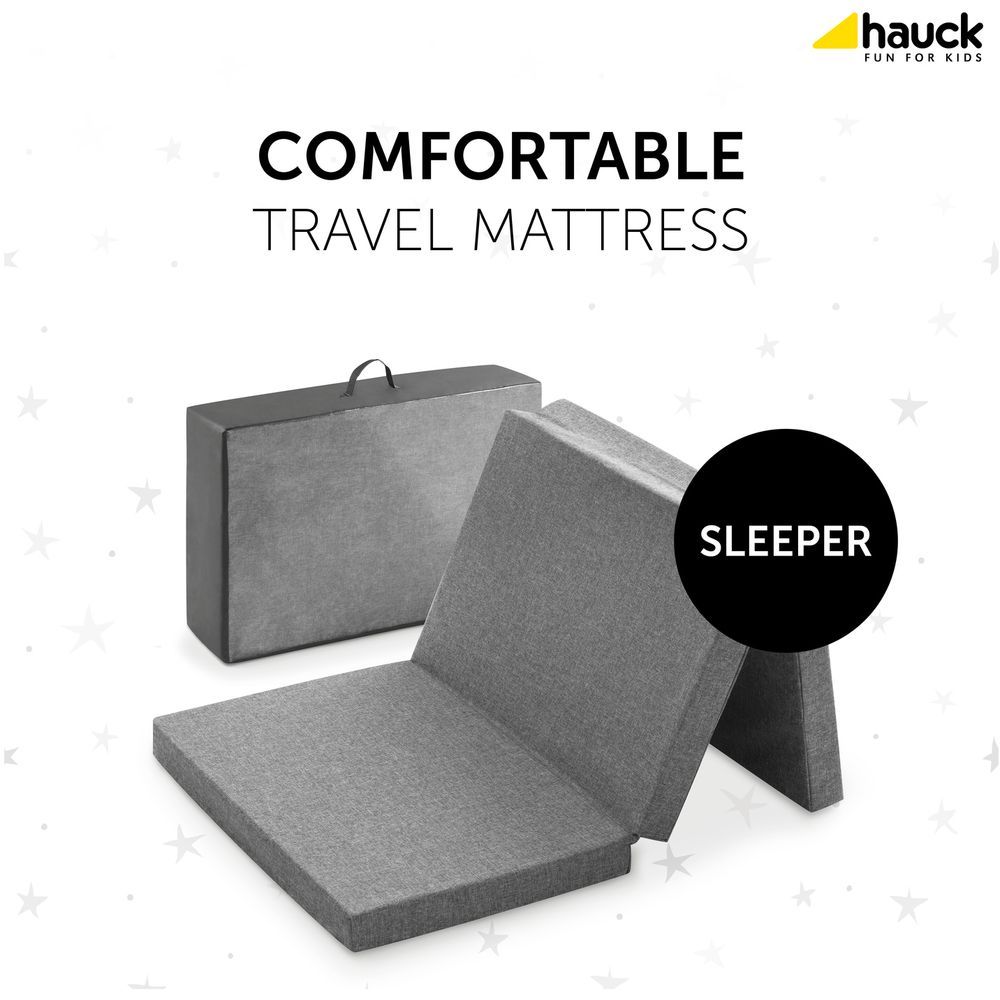 Hauck - Sleeper Travel Cot Mattress - Grey