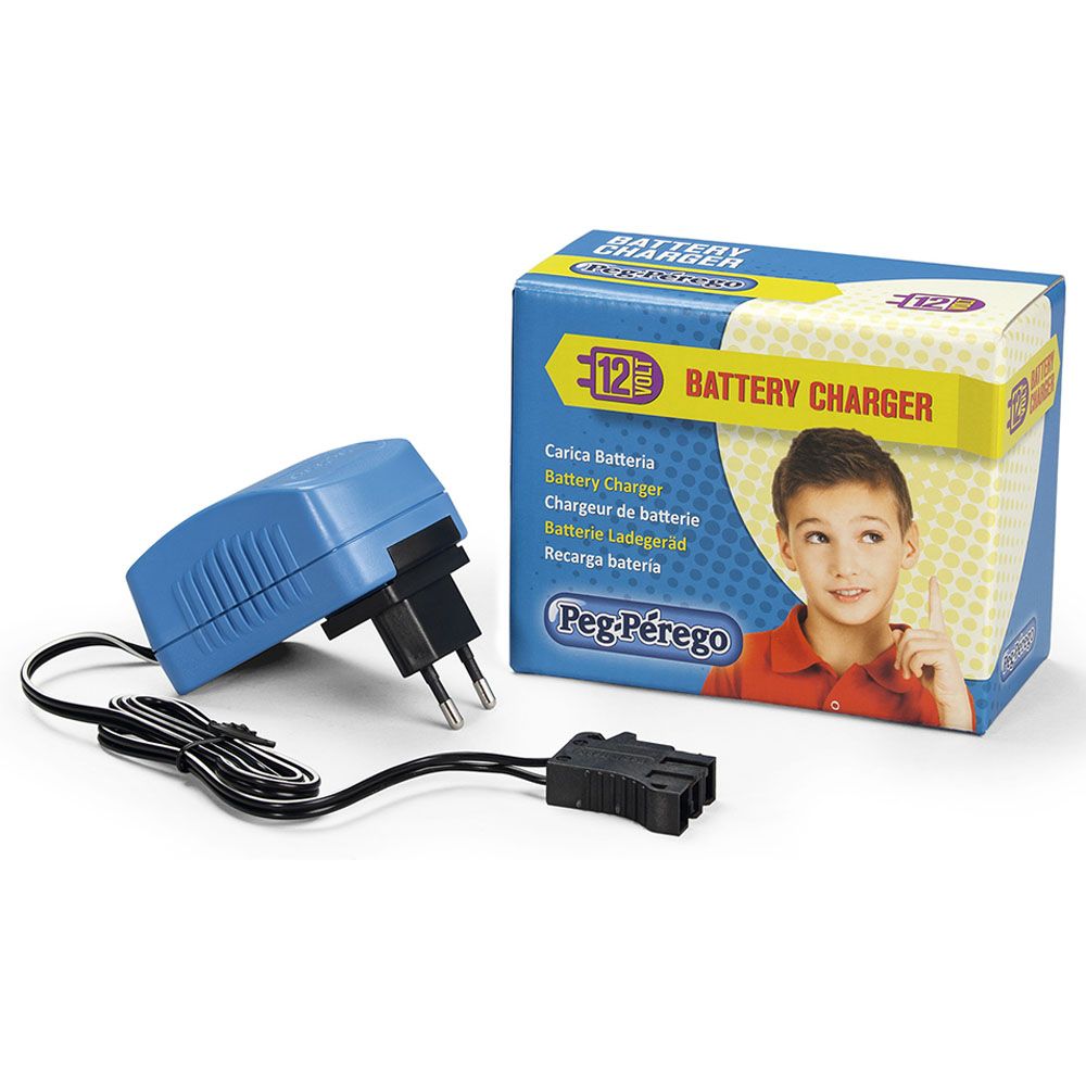 Peg Perego - 12V Multiplug Charger - Blue