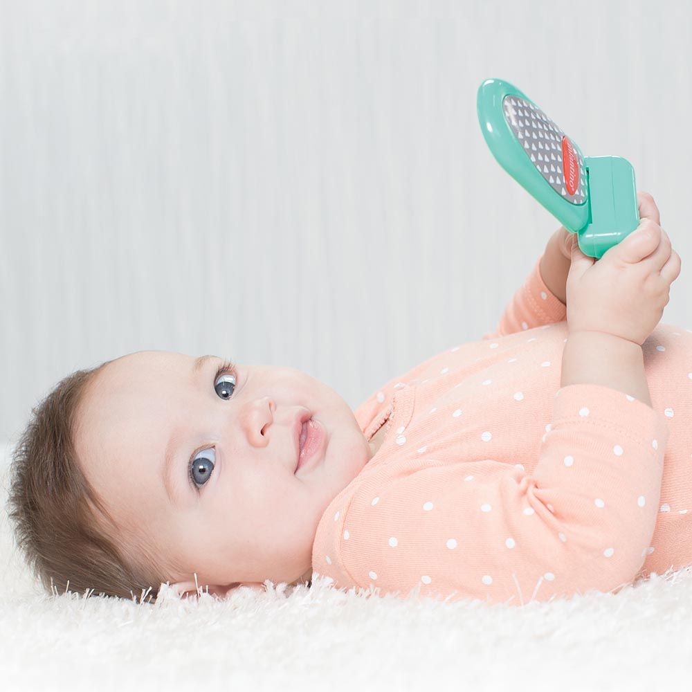 Infantino - Flip & Peek Fun Phone - Teal