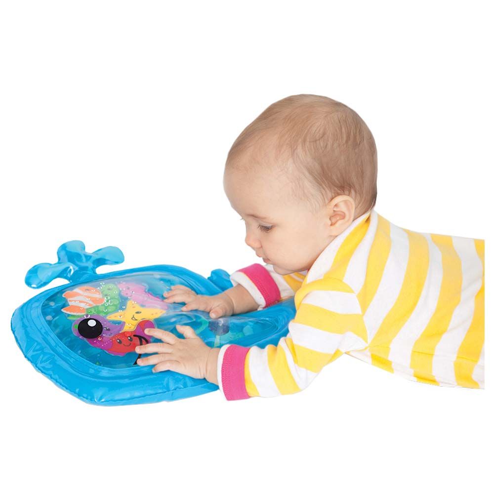 Infantino - Sensory Whale Pat & Play Water Mat - Blue (Exclusive)