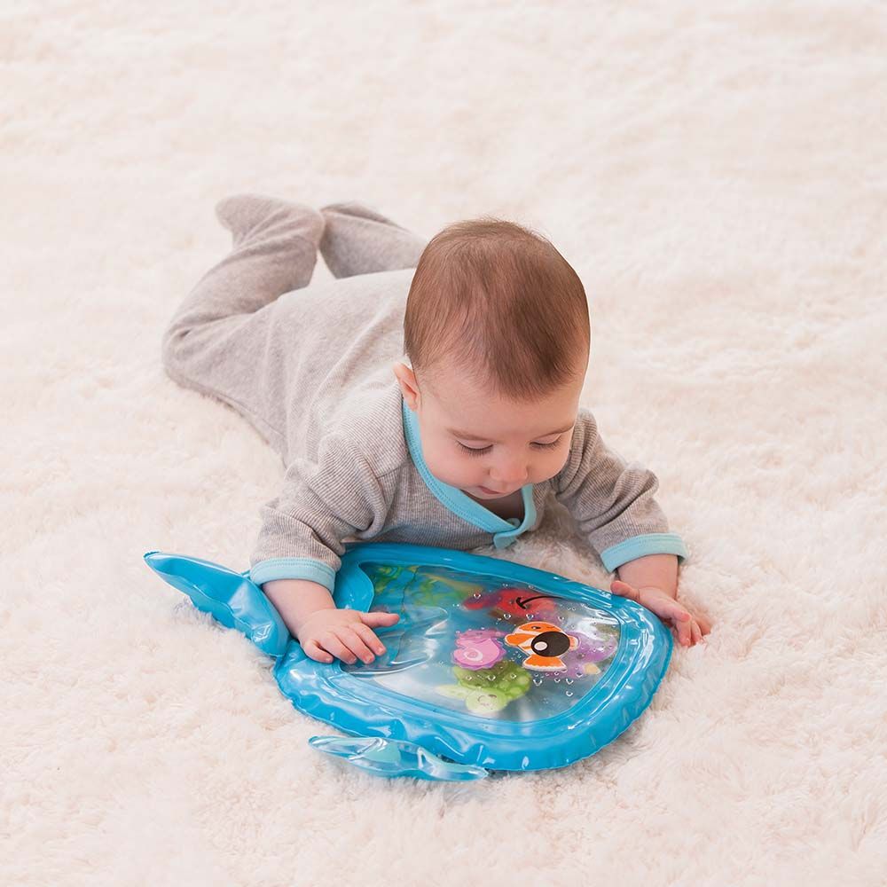 Infantino - Sensory Whale Pat & Play Water Mat - Blue (Exclusive)