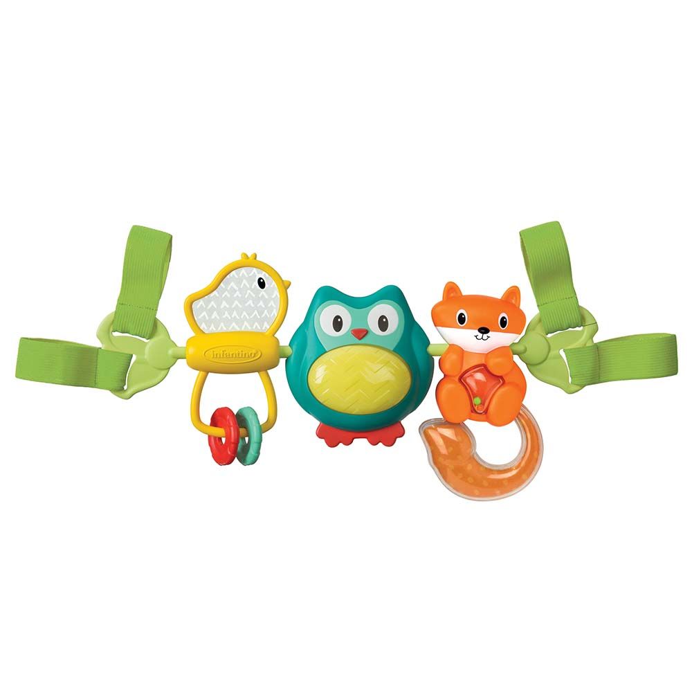 Infantino - Spin & Sing Travel Bar Activity Toy