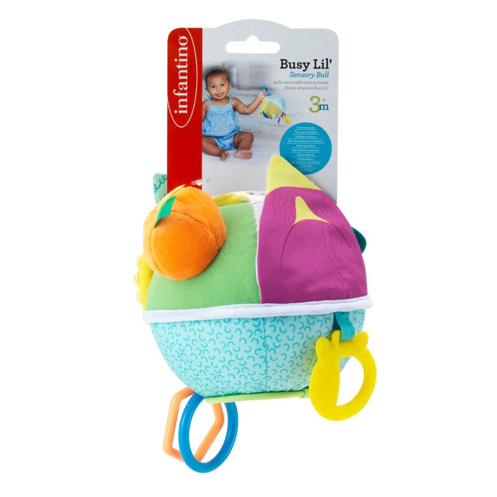 Infantino - Busy Lil Sensory Ball Toy For Baby Nad Toddlers