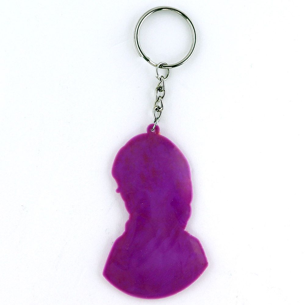 Disney - Frozen Rubber Key Ring - Purple