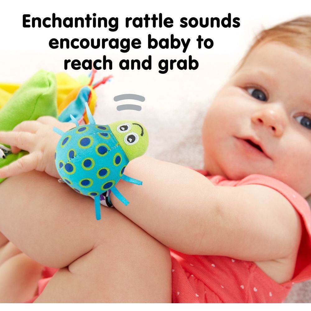 Lamaze - Gardenbug Footfinder & Wrist Rattle Set