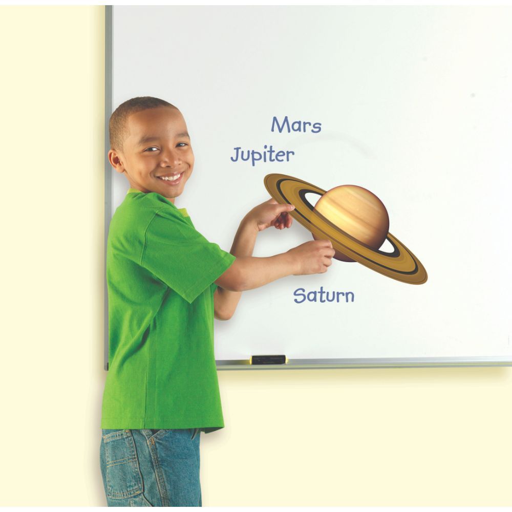 Learning Resources - Giant Magnetic Solar System - 12Pcs