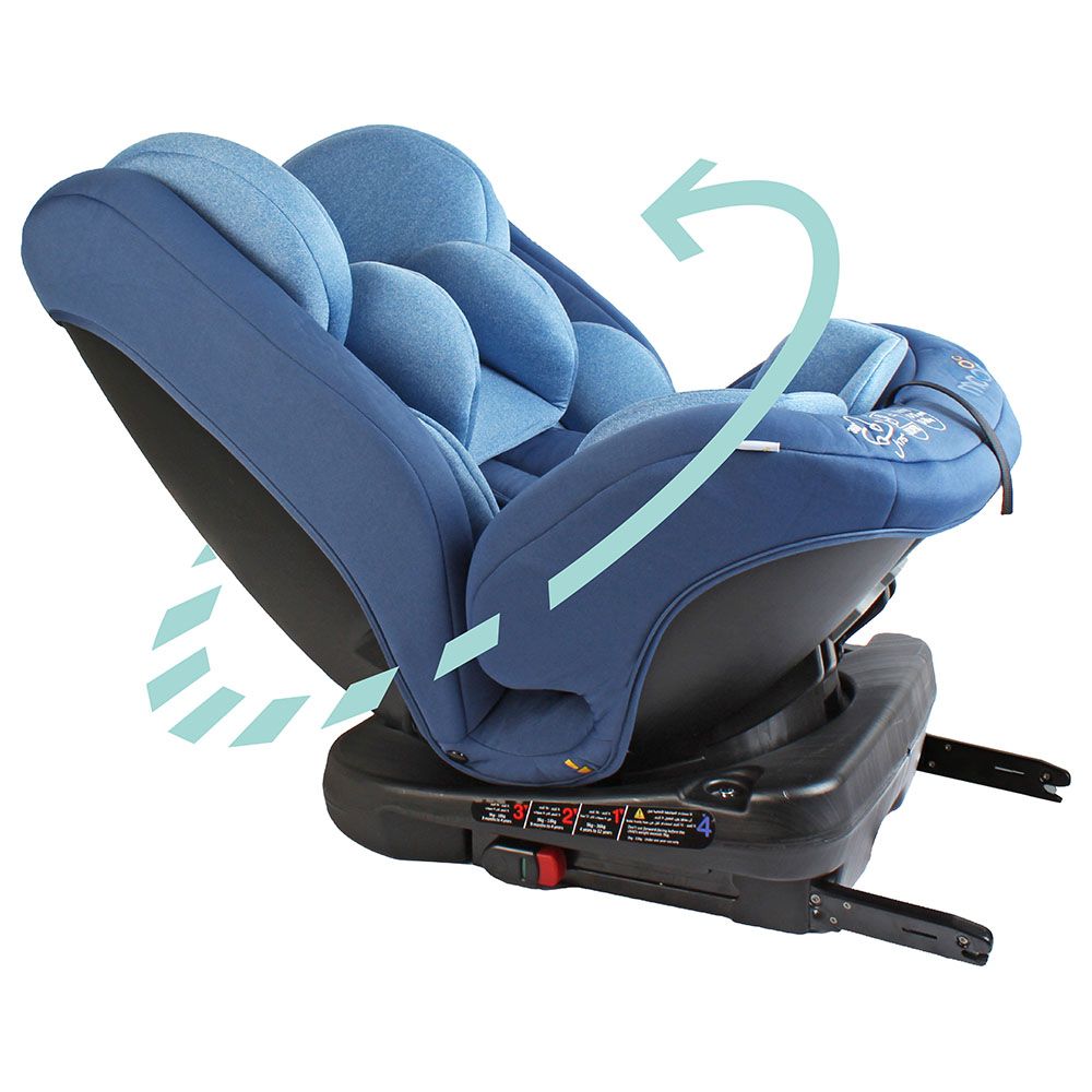 MOON - Rover Baby Car seat Group:0+/I/II/III - Blue