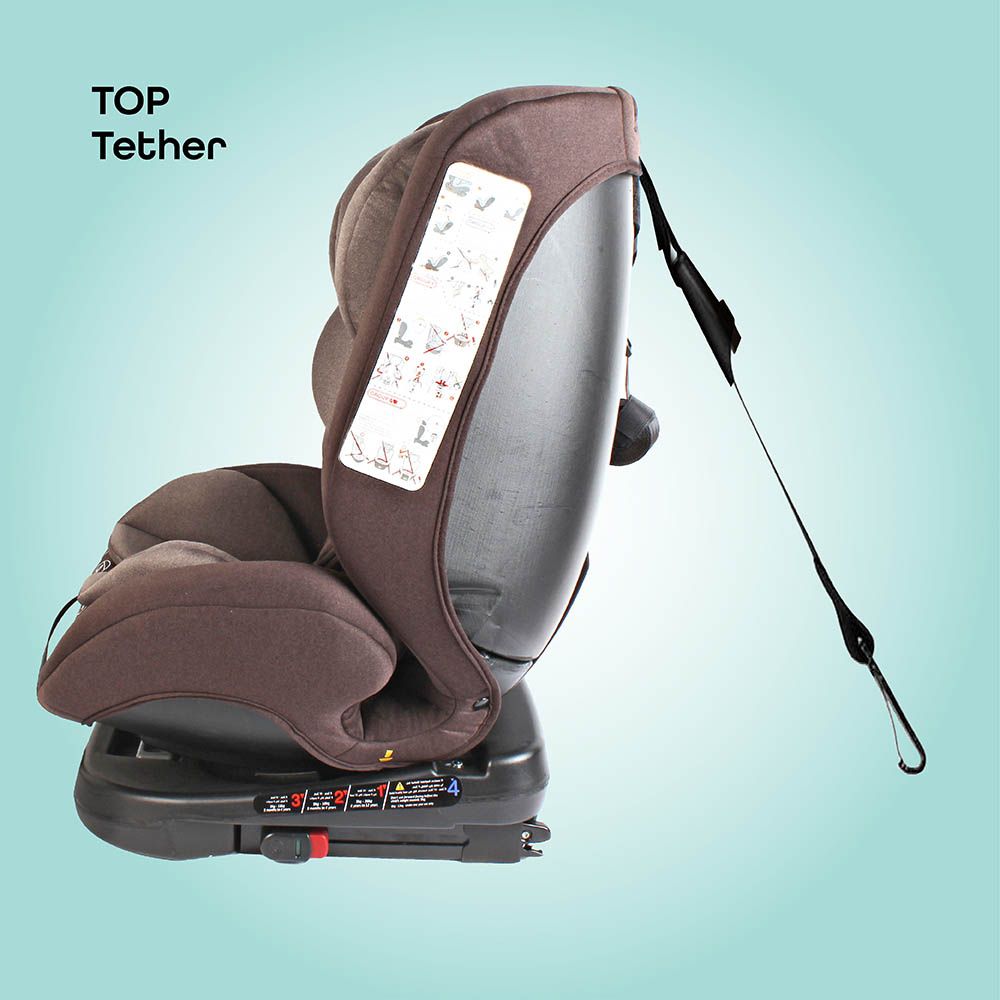 MOON - Rover Baby Car seat Group:0+/I/II/III - Brown