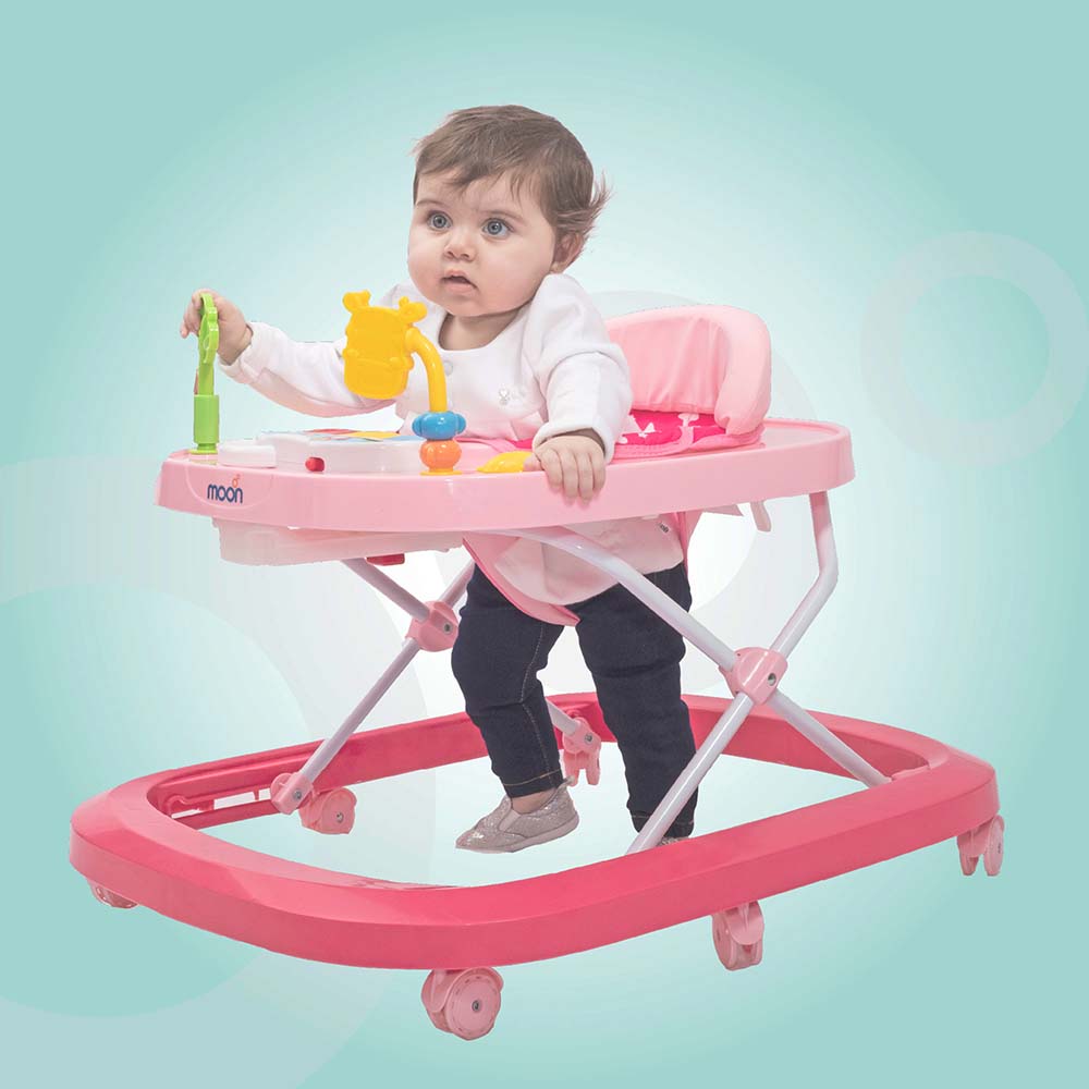 MOON Drive Baby Child Walker With music Toys Pink Forest Buy at Best Price from Mumzworld