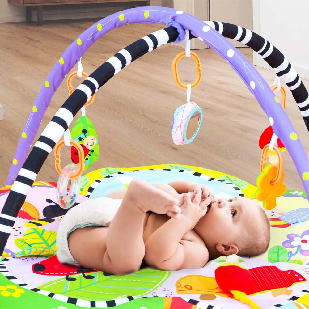 MOON - Perky Baby Playmat And Activity Gym Flower