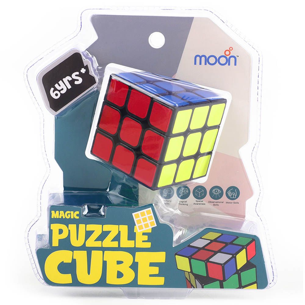 Moon - Magic Cube Puzzle Toy