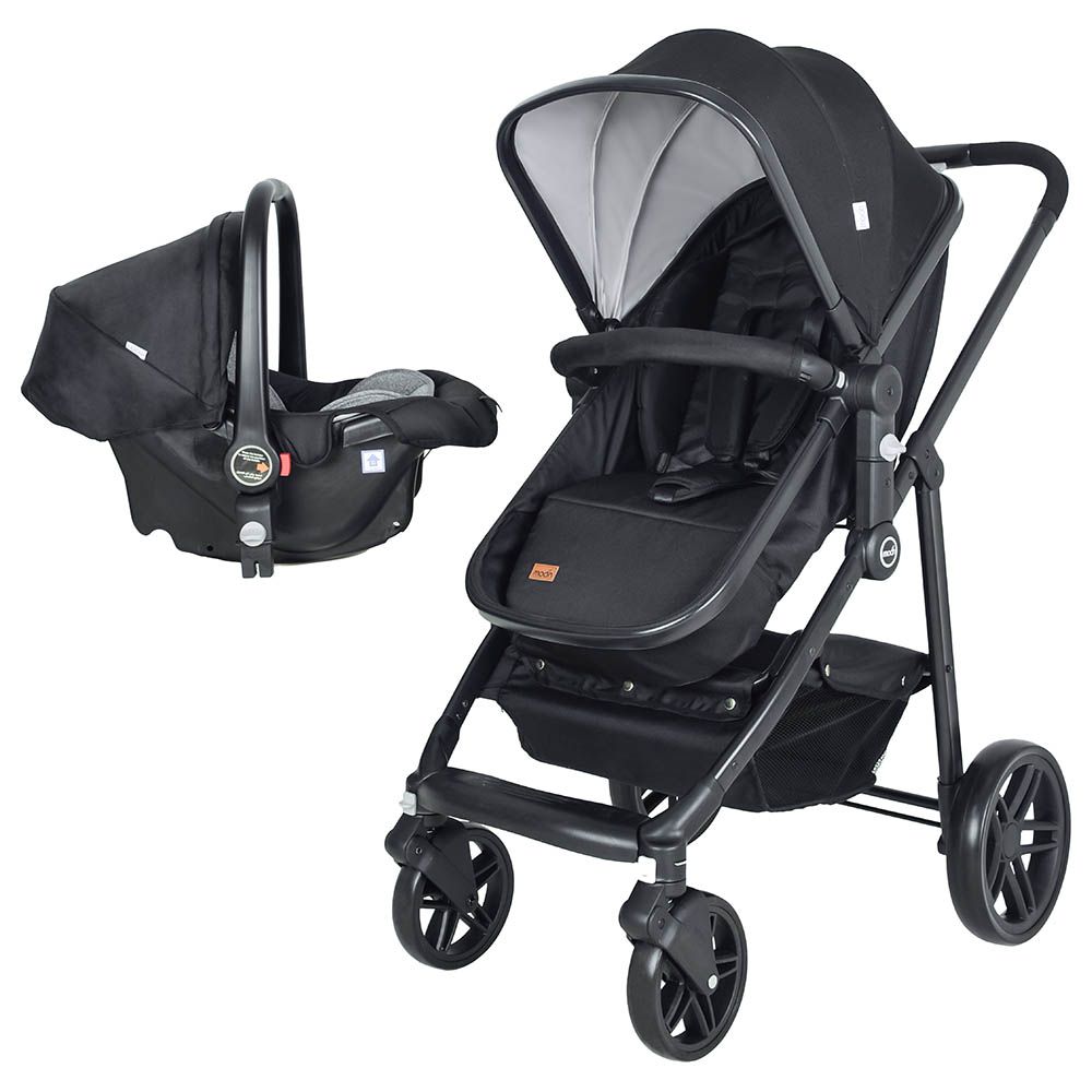 Moon - Tres 3-In-1 Travel System - Black