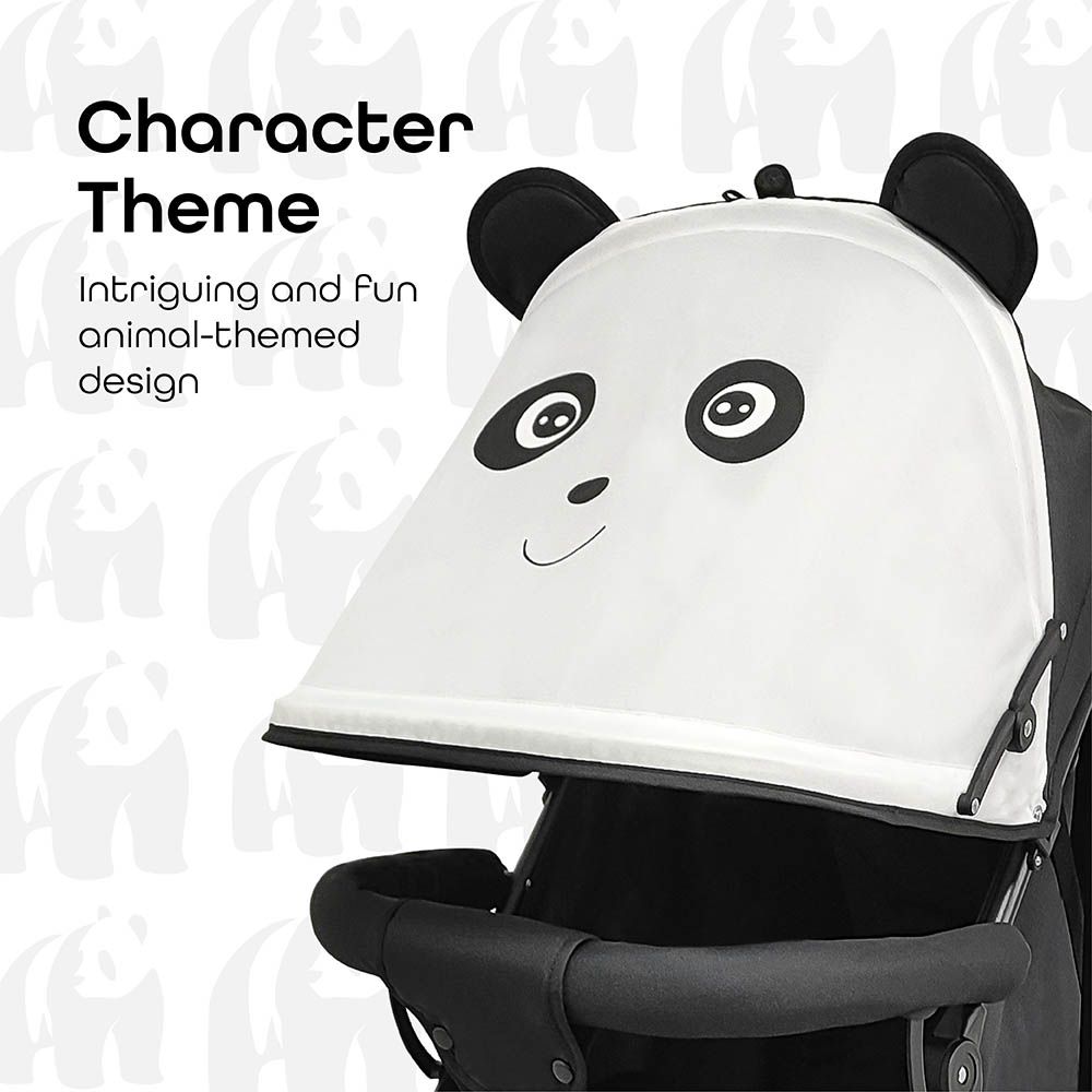 Moon - Safari Character Baby Umbrella Stroller - Panda