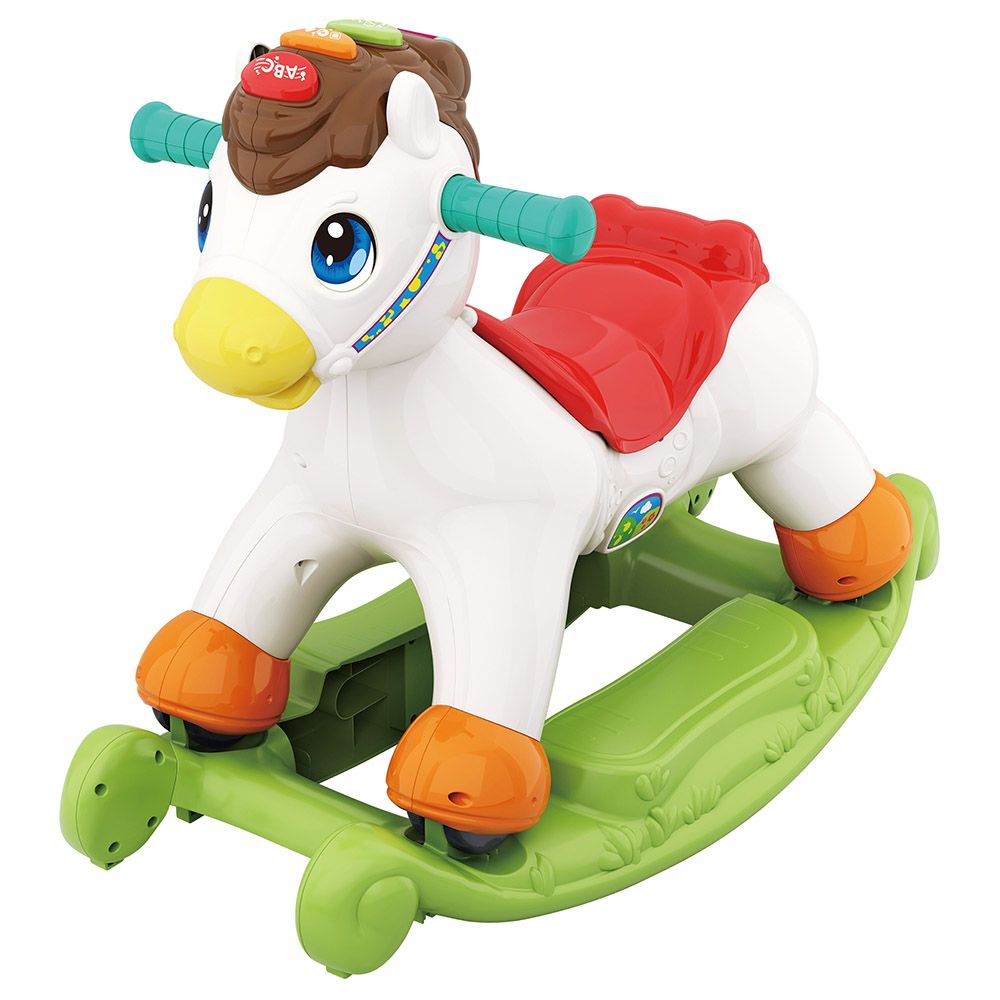 Moon - 2-in-1 Rocking & Riding Pony Toy