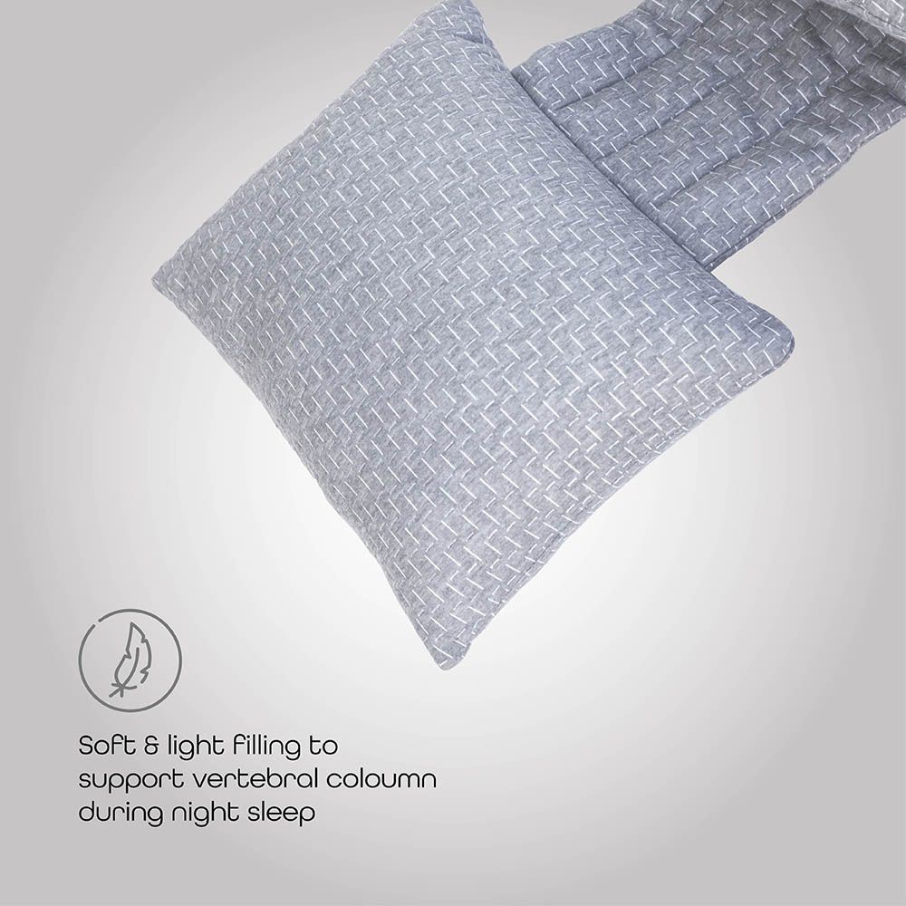 Moon - Bamboo Multi Position Pillow - Grey