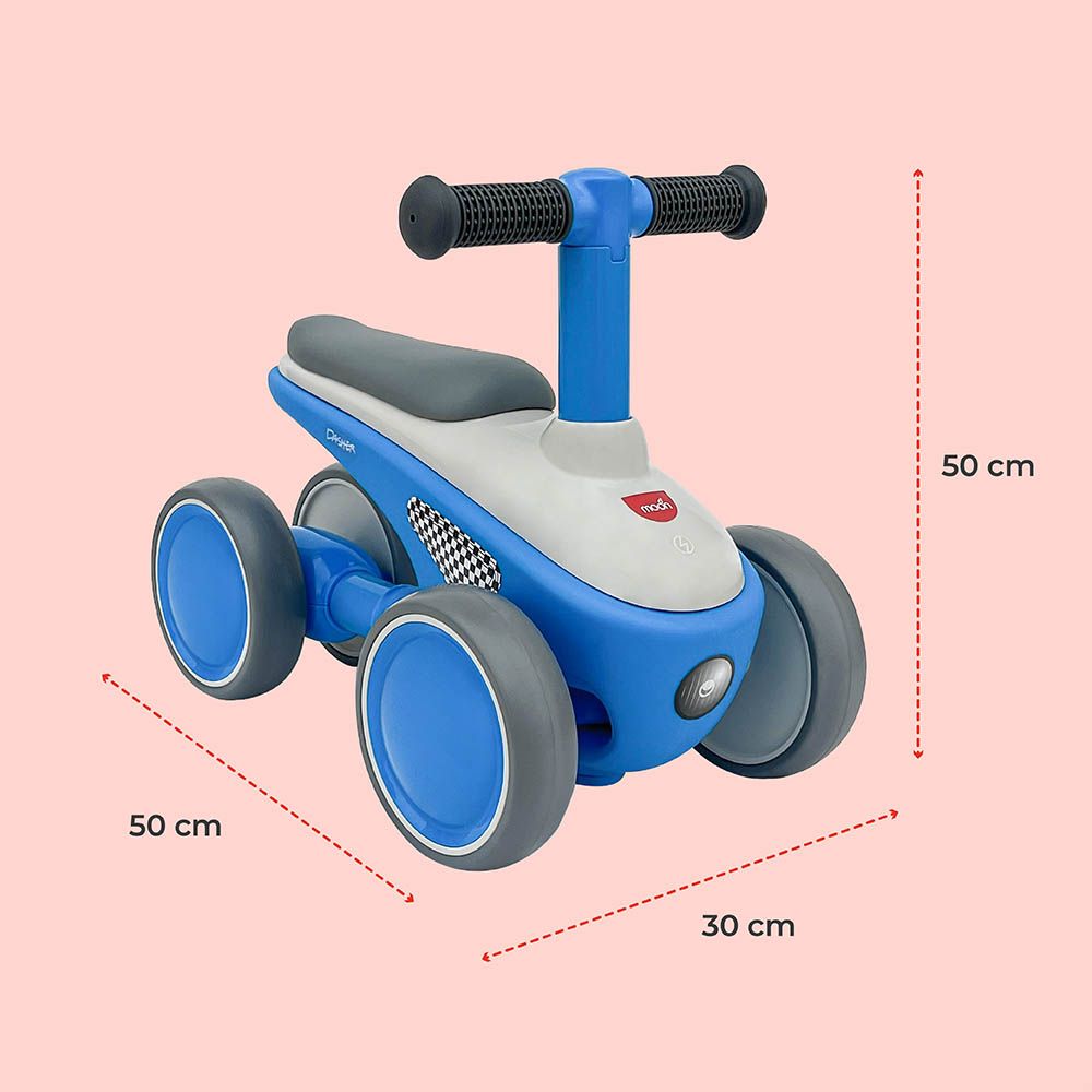 Moon - Dasher Kids Balance Bike - Blue