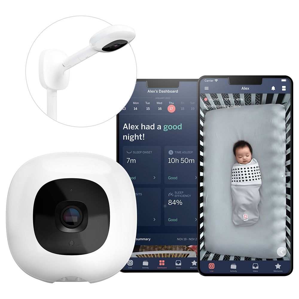 Nanit - Pro Smart Baby Monitor & Wall Mount