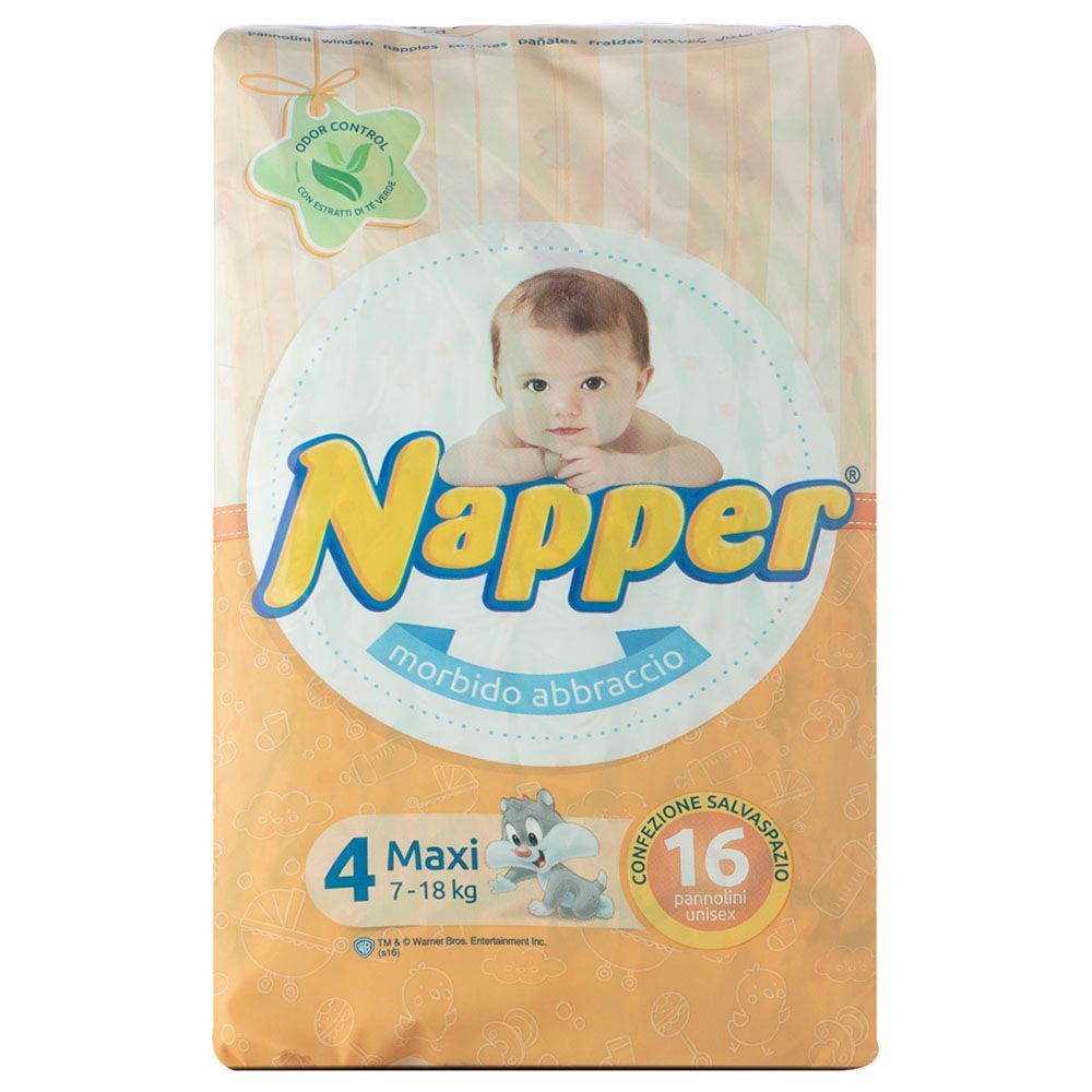 Napper - Diapers Soft Hug Parmon From 7-18kg 16pc