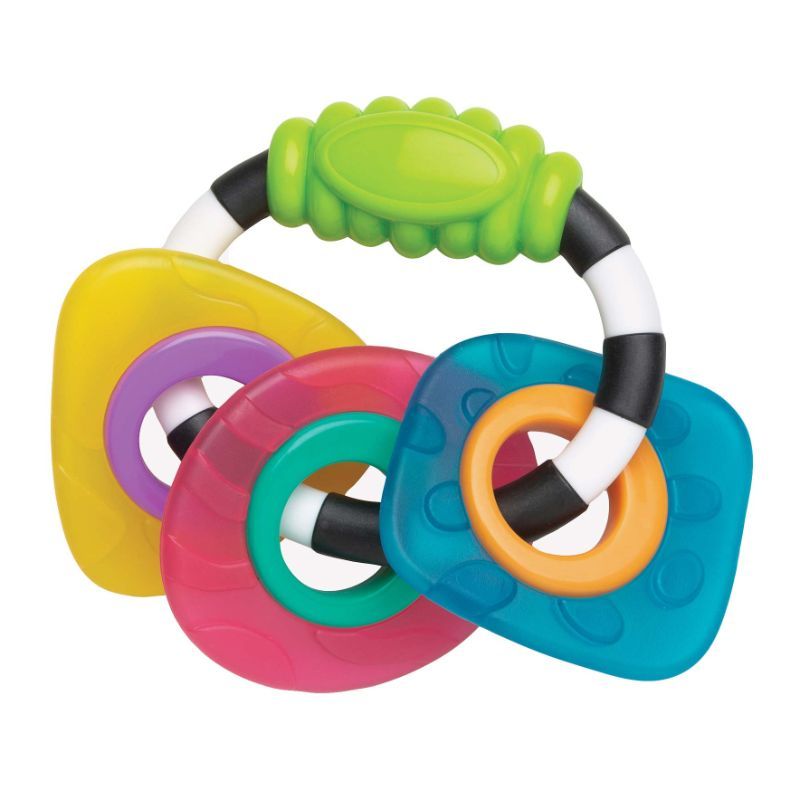 Playgro Textured Teething Shapes, BPA Free