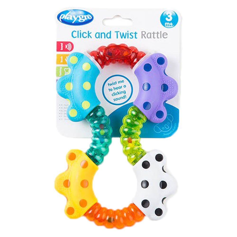 Playgro - Click and Twist Rattle