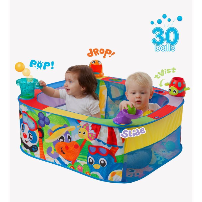 Playgro - Pop and Drop Activity Ball Gym, BPA Free