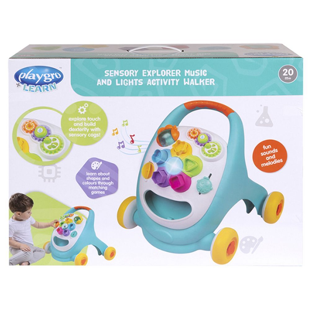 Playgro - Sensory Explorer Music & Lights Activity Walker