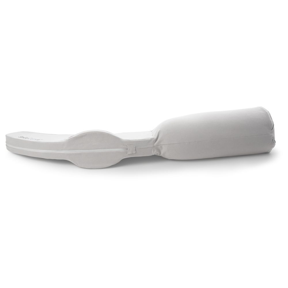 Snuz - Curve Pregnancy Support Pillow W/ Washable Cover - Grey