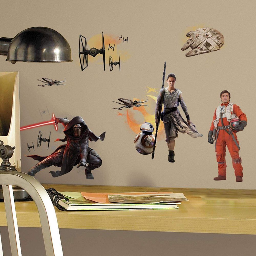 Room Mates Decals - Star Wars The Force Awakens Wall Decals