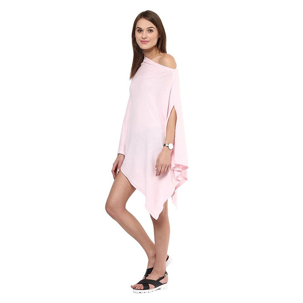 Pluchi - Maternity Poncho Rosette - Pink