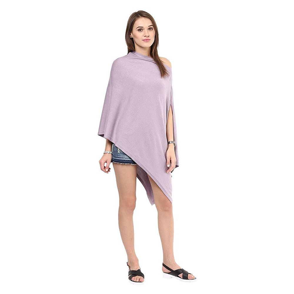 Pluchi - Maternity Poncho Rosette - Purple